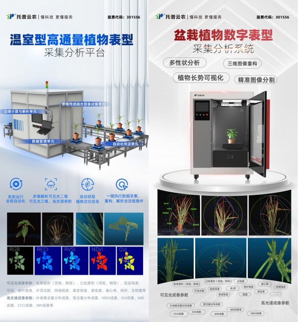 打造“AI+表型”新范式，托普云農(nóng)“高通量植物表型智能分析平臺”煥新上線！